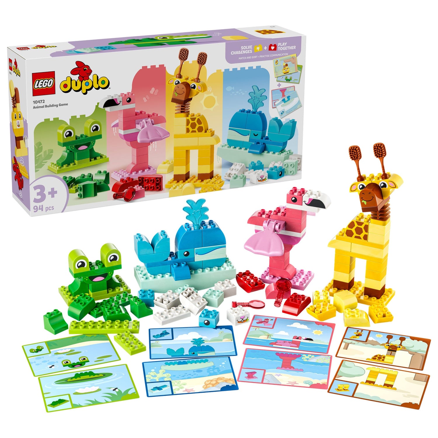 ليجو دوبلو لعبة بناء وإبتكار الحيوانات 10472 مكعبات التركيب LEGO