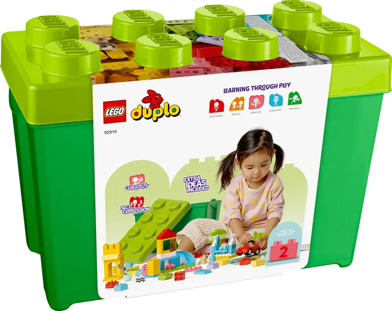 ليجو 10914 دبلو صندوق قطع ديلوكس مكعبات التركيب LEGO