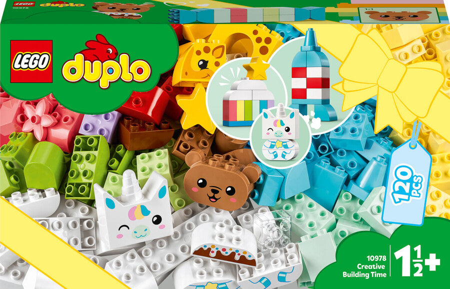 ليجو وقت البناء الإبداعي مكعبات التركيب LEGO