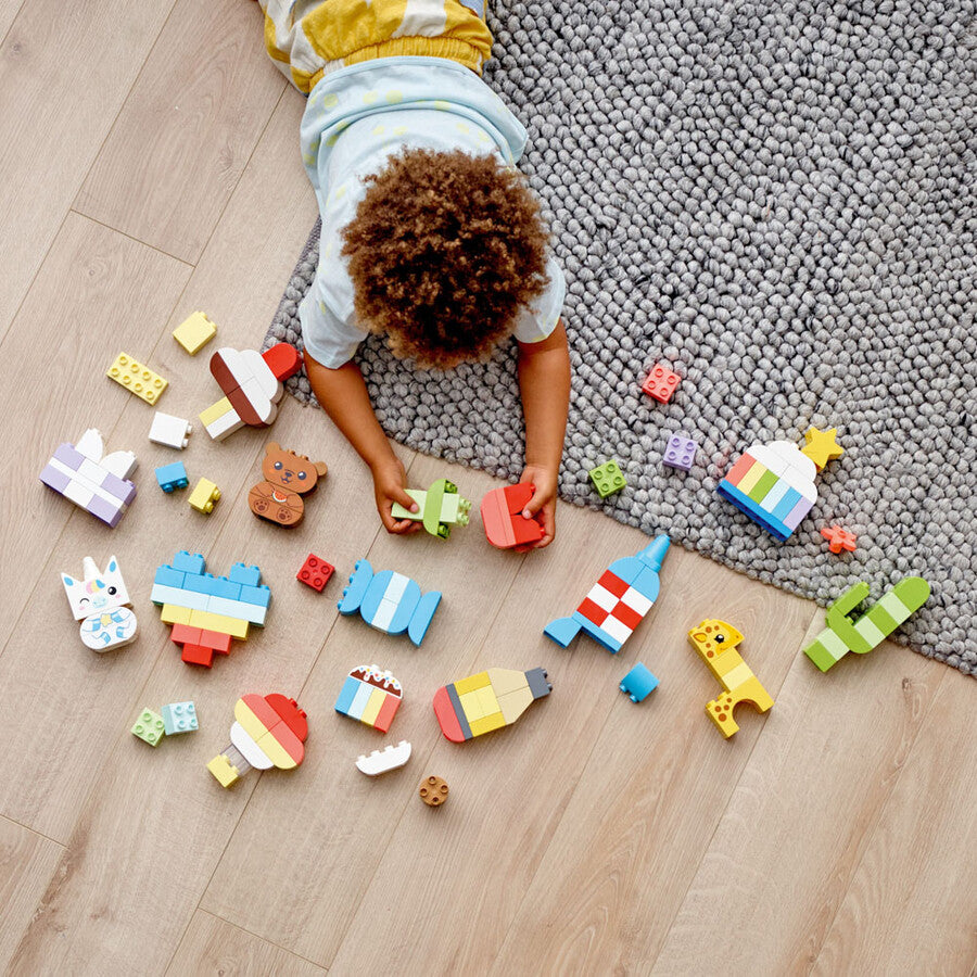 ليجو وقت البناء الإبداعي مكعبات التركيب LEGO