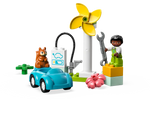 ليجو 10985 دبلو طاحونة الهواء والسيارة الكهربائية مكعبات التركيب LEGO