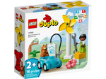 ليجو 10985 دبلو طاحونة الهواء والسيارة الكهربائية مكعبات التركيب LEGO