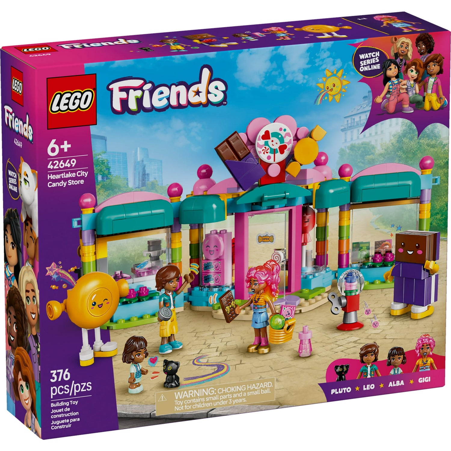 ليجو 42649 فريندز متجر حلوى في مدينة هارتليك مكعبات التركيب LEGO