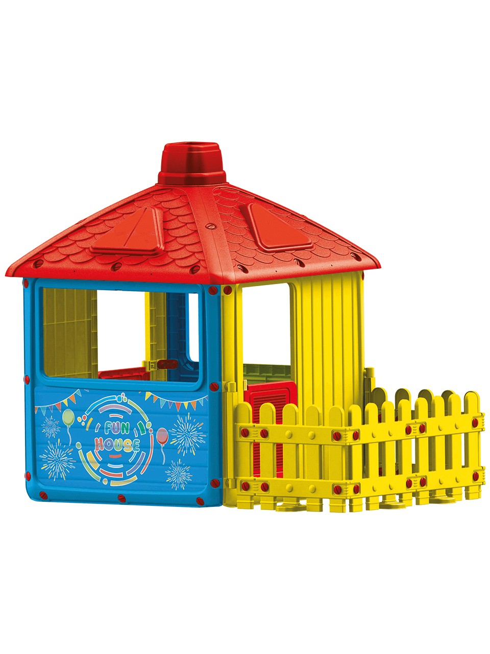 دولو منزل مع سياج منازل خارجية Dolu