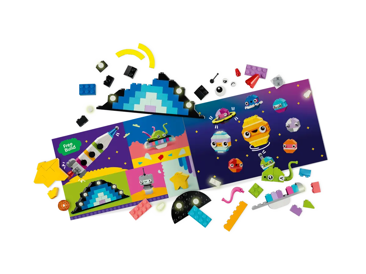 ليجو 11037 كلاسيك الكواكب الفضائية الإبداعية مكعبات التركيب LEGO