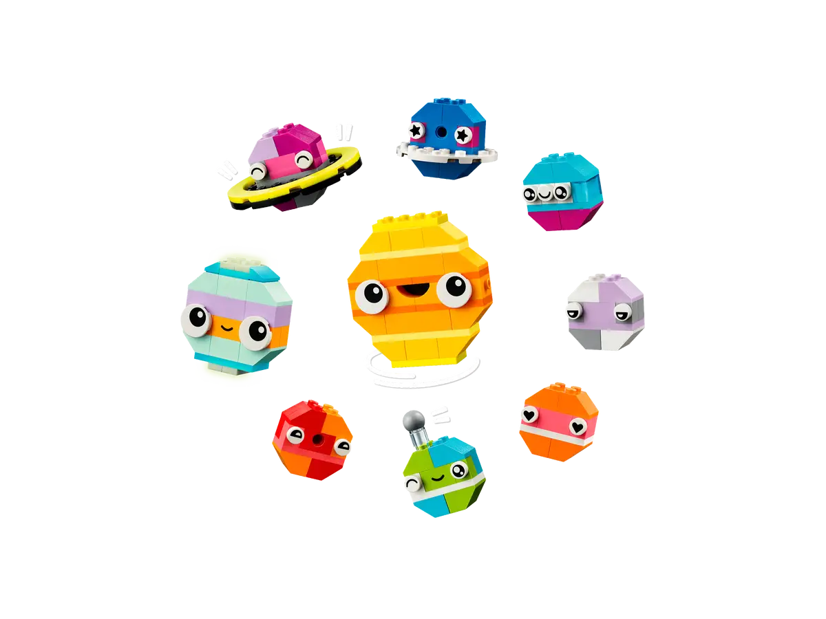 ليجو 11037 كلاسيك الكواكب الفضائية الإبداعية مكعبات التركيب LEGO
