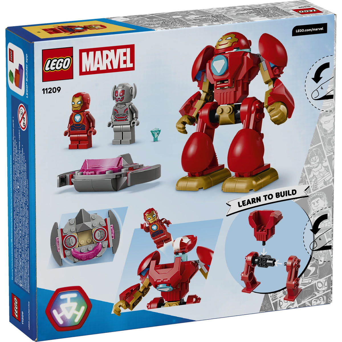 ليجو مارفل ألترون ضد آيرون مان 11209 مكعبات التركيب LEGO