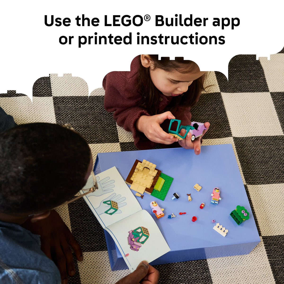 ليجو بلوي الجدات مع بينجو وبلوي 11216 مكعبات التركيب LEGO