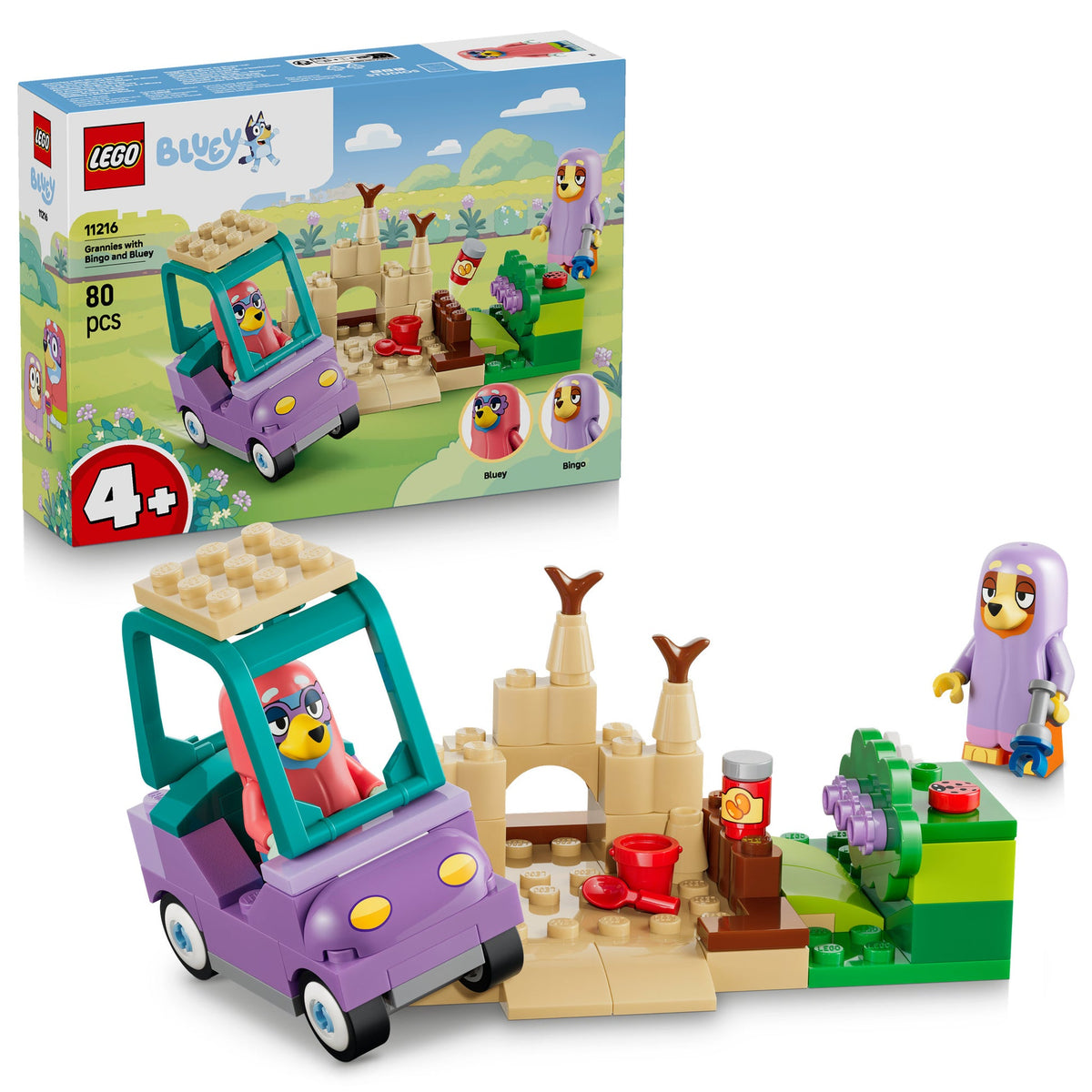ليجو بلوي الجدات مع بينجو وبلوي 11216 مكعبات التركيب LEGO