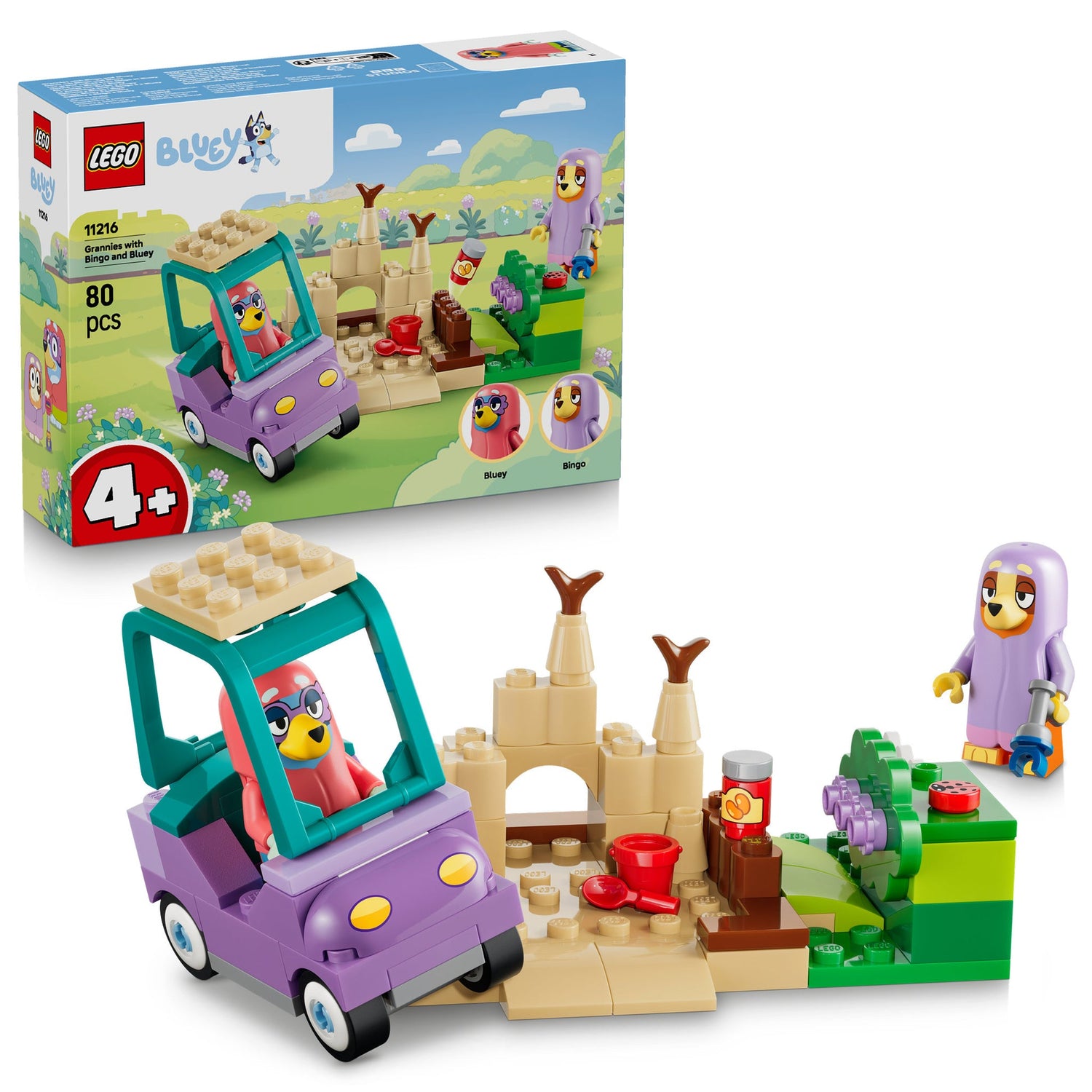 ليجو بلوي الجدات مع بينجو وبلوي 11216 مكعبات التركيب LEGO