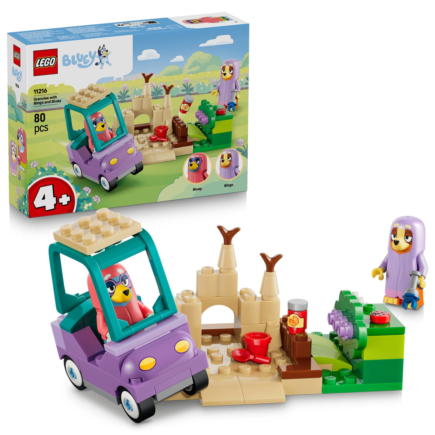 ليجو بلوي الجدات مع بينجو وبلوي 11216 مكعبات التركيب LEGO
