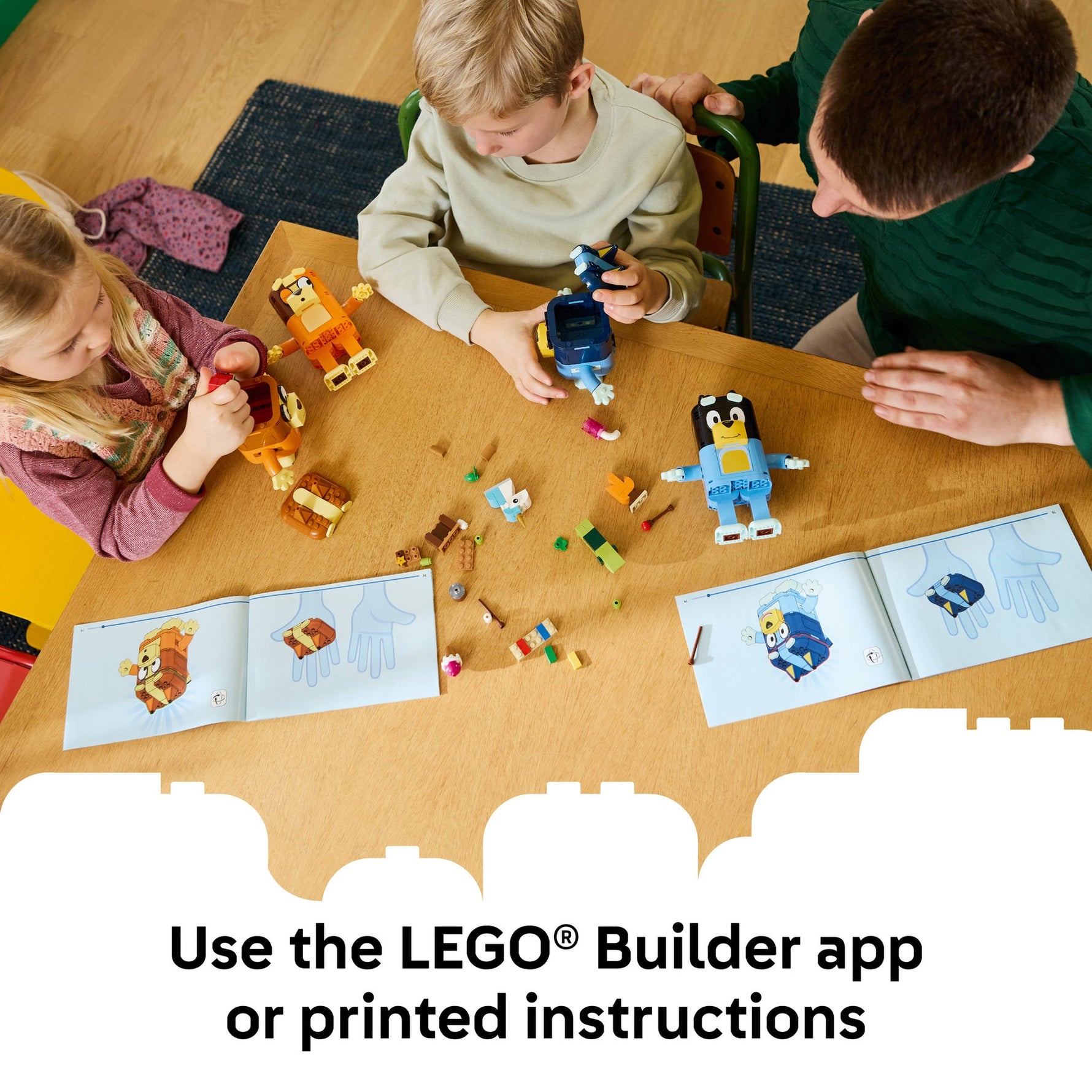 ليجو بلوي مجموعة بناء عائلة بلوي 11217 مكعبات التركيب LEGO