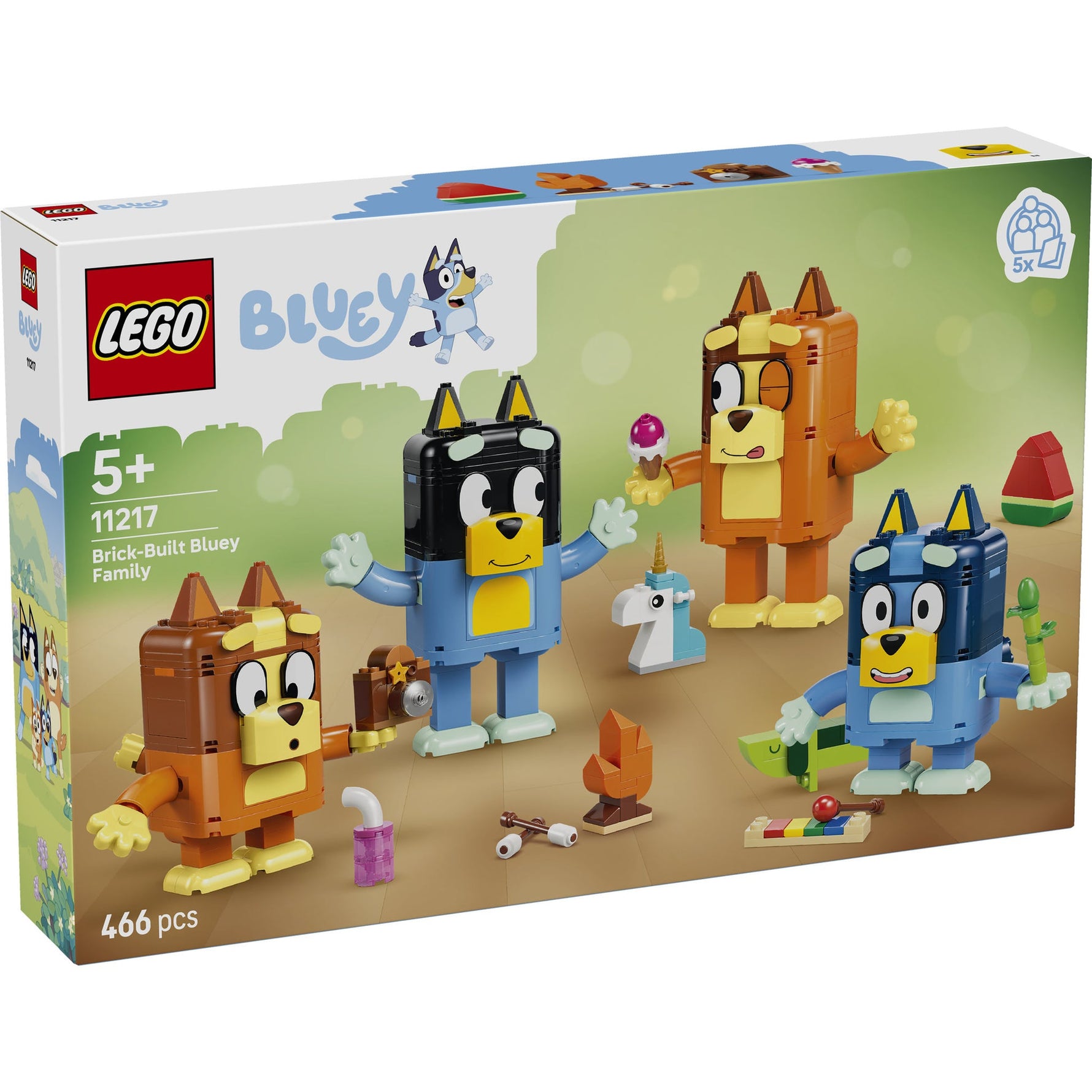 ليجو بلوي مجموعة بناء عائلة بلوي 11217 مكعبات التركيب LEGO