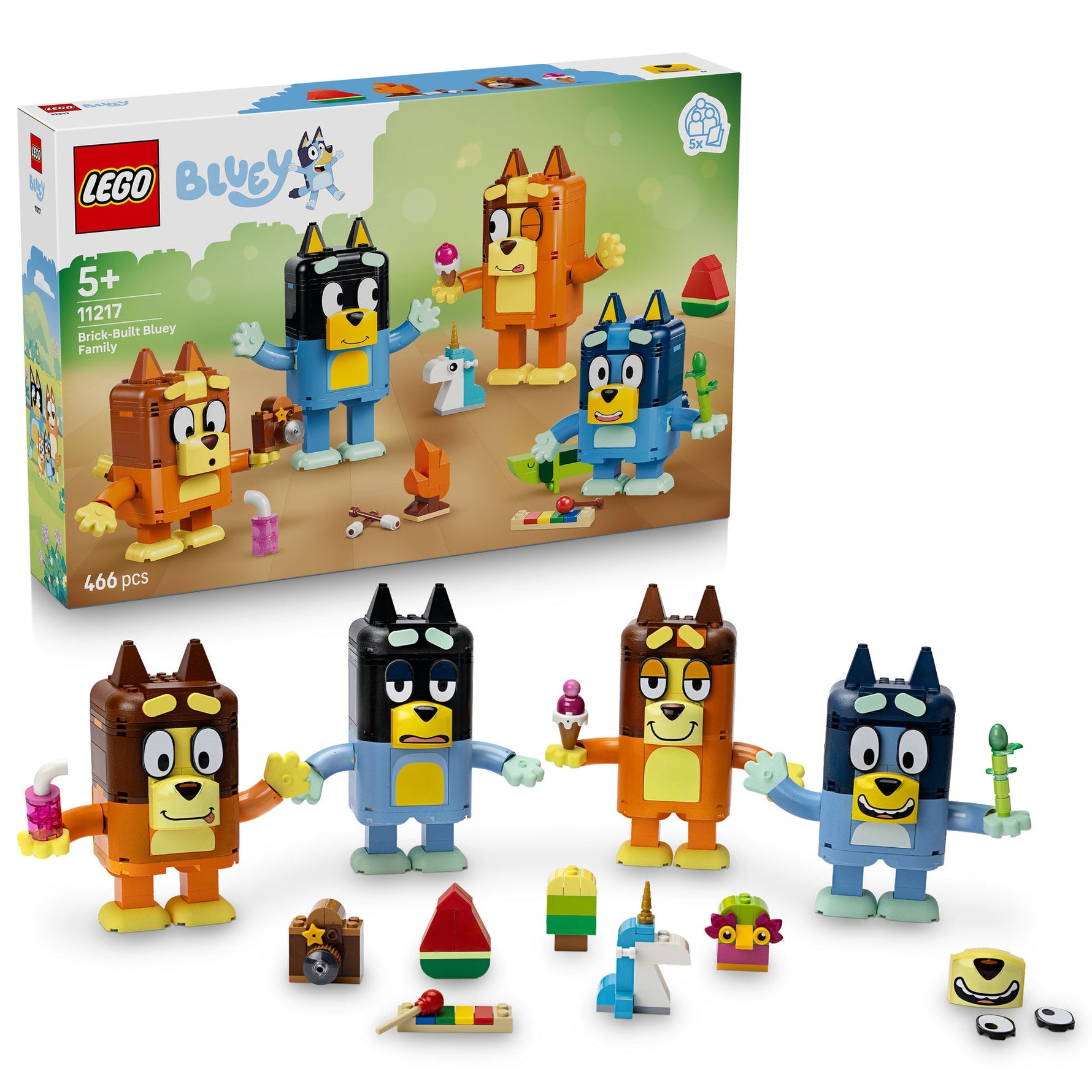 ليجو بلوي مجموعة بناء عائلة بلوي 11217 مكعبات التركيب LEGO