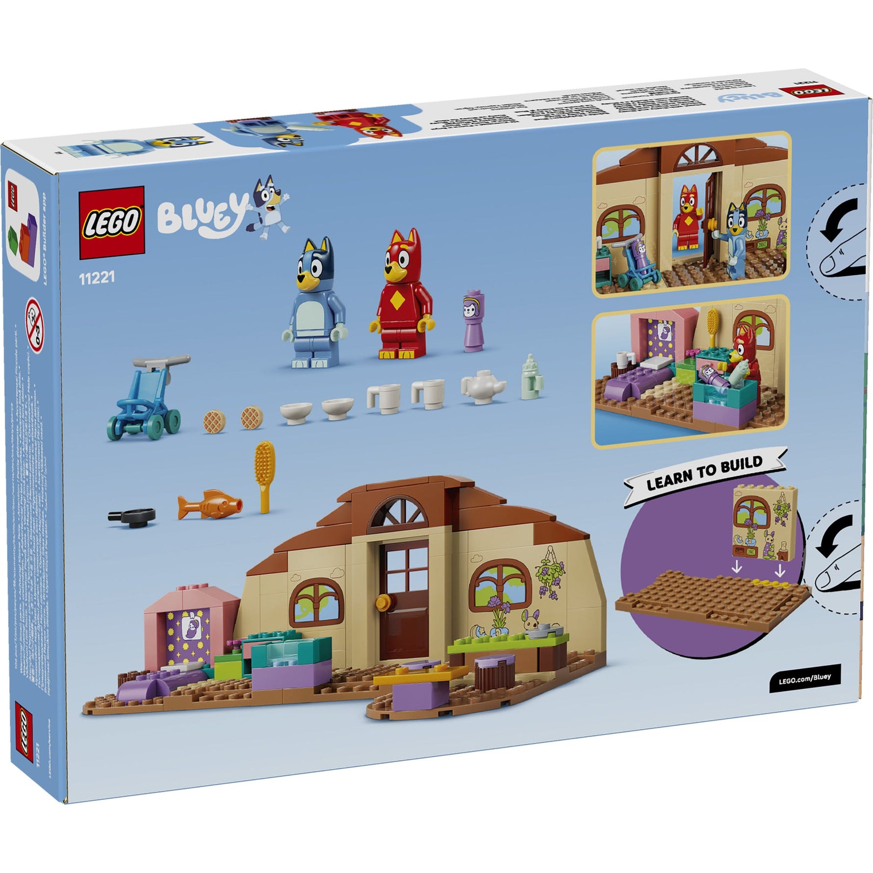 ليجو بلوي مجموعة المدرسة مع رستي وبلوي 11221 مكعبات التركيب LEGO