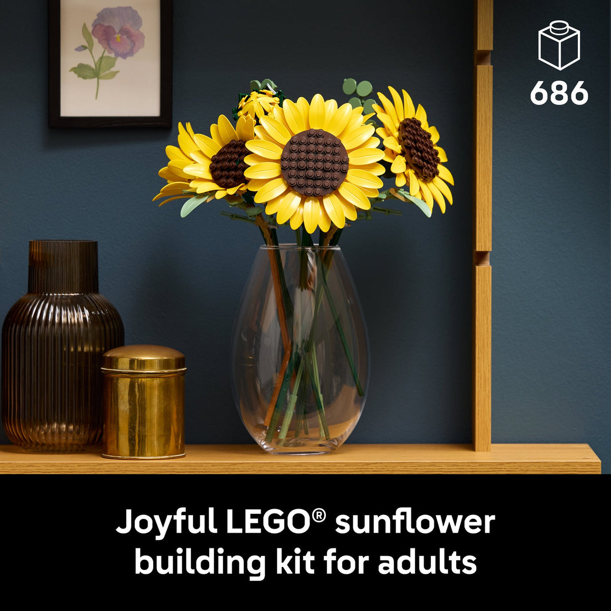ليجو بوتانيكالز باقة دوار الشمس 11502 مكعبات التركيب LEGO