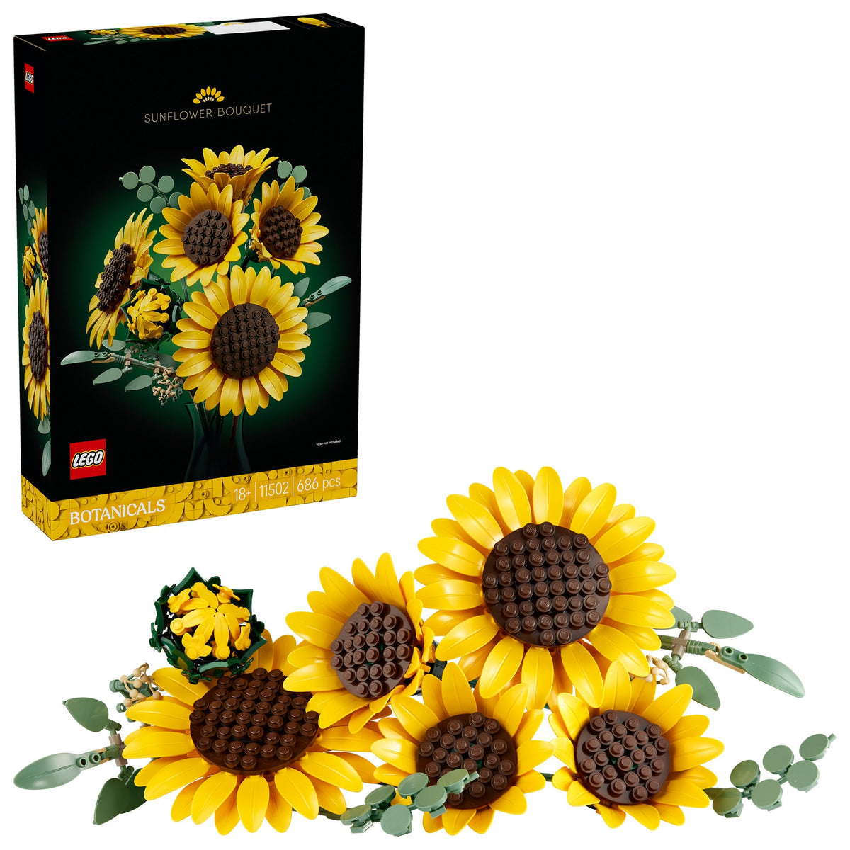 ليجو بوتانيكالز باقة دوار الشمس 11502 مكعبات التركيب LEGO