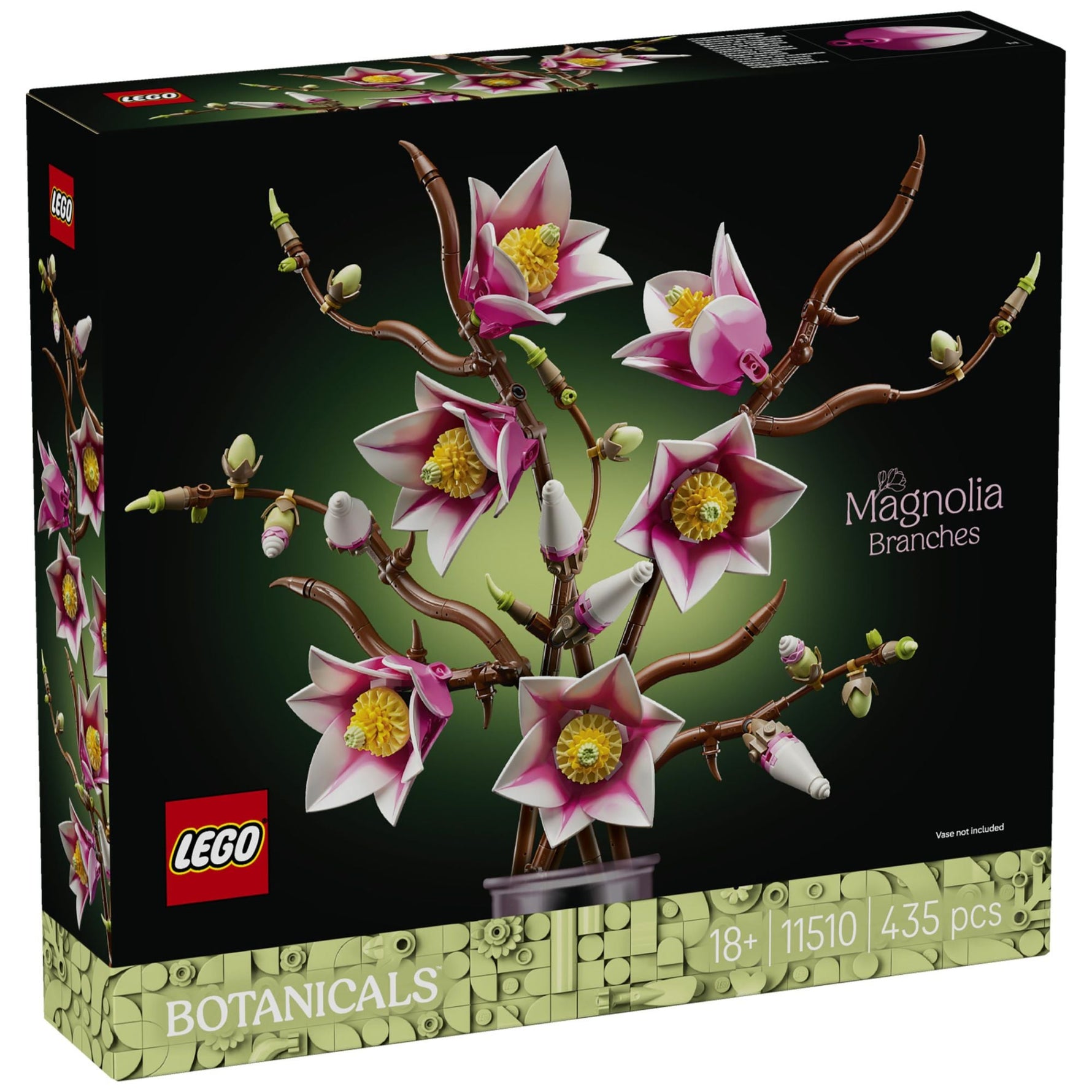 ليجو بوتانيكالز أغصان الماغنوليا 11510 مكعبات التركيب LEGO