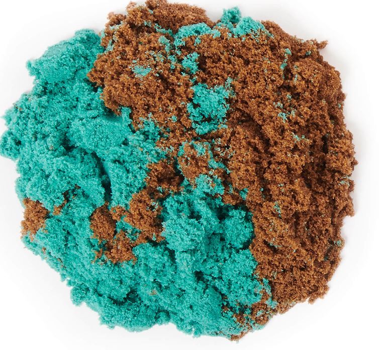 كينتيك ساند علبة آيس كريم الرملية برائحة الفراولة والموز الوان متنوعة تشكيل الرمل Kinetic SAND