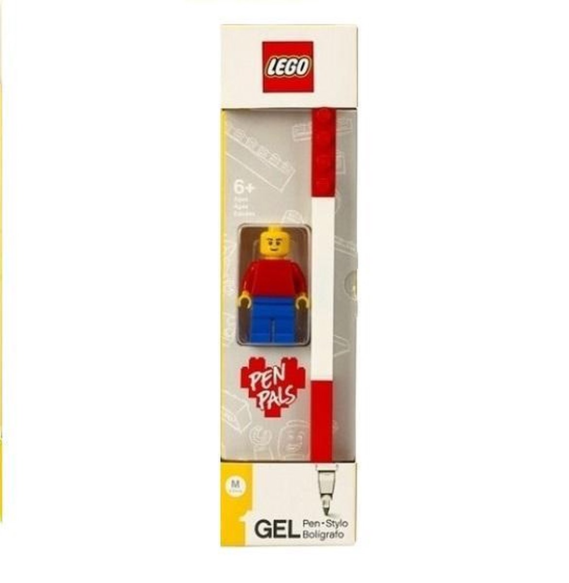 ليجو قلم جل أحمر مكعبات التركيب LEGO