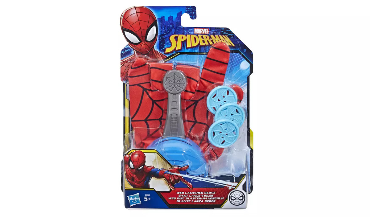 مارفل لعبة قفاز رمي الاقراص من سبايدرمان تقمص الأدوار Spider-Man