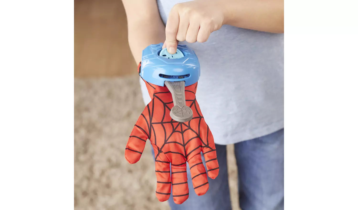 مارفل لعبة قفاز رمي الاقراص من سبايدرمان تقمص الأدوار Spider-Man