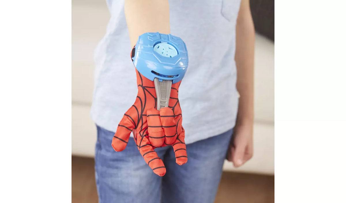 مارفل لعبة قفاز رمي الاقراص من سبايدرمان تقمص الأدوار Spider-Man