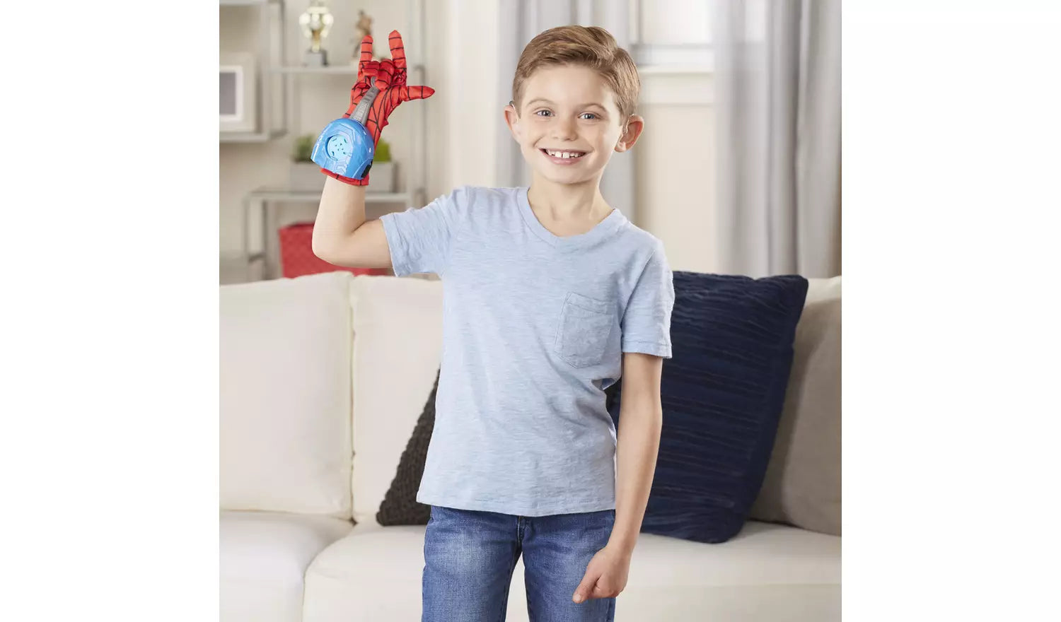 مارفل لعبة قفاز رمي الاقراص من سبايدرمان تقمص الأدوار Spider-Man