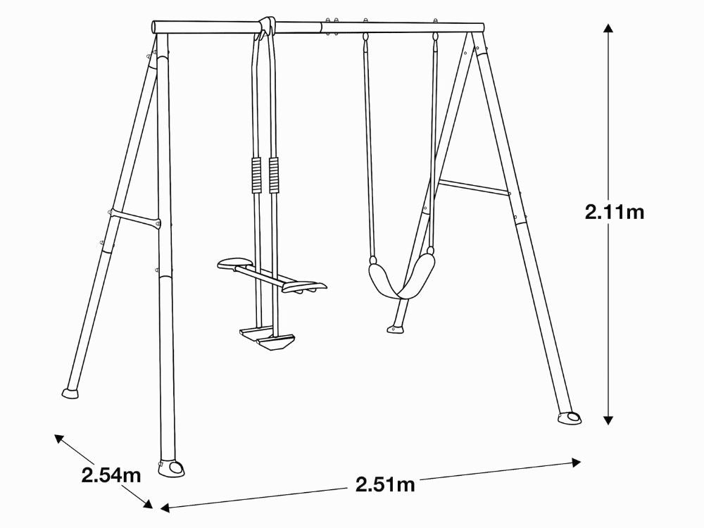 انتكس طقم مرجيحة ملونة مع مقعد هزاز المراجيح Intex