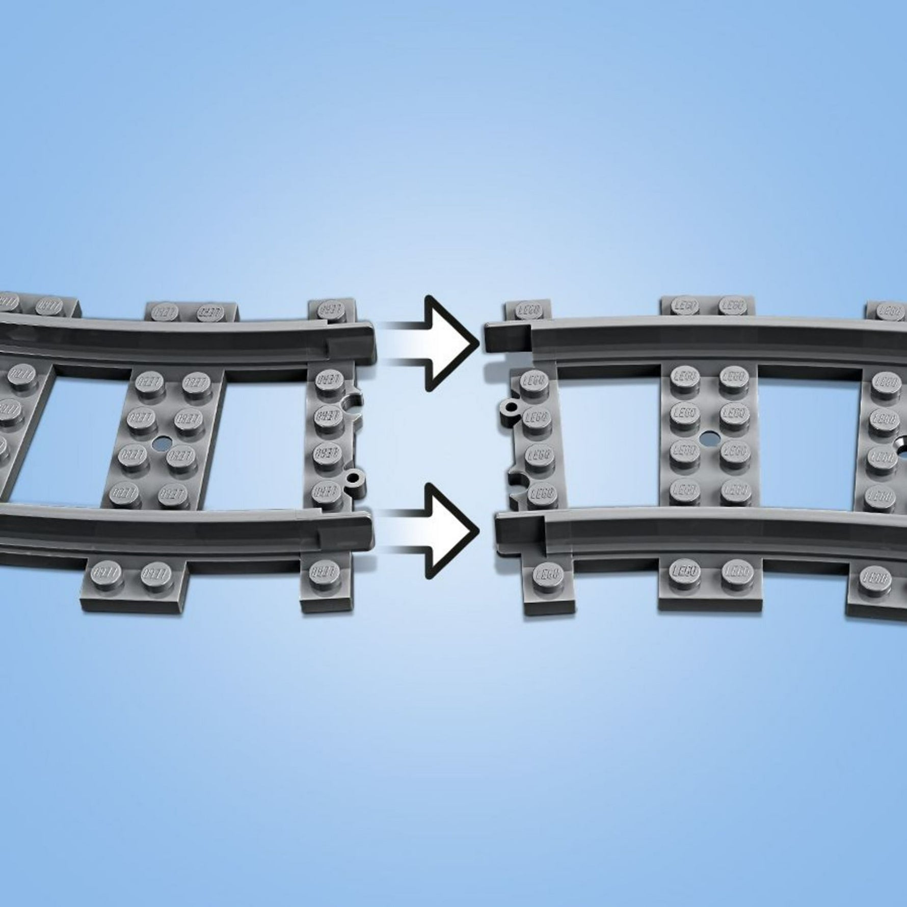 ليجو 60238 سيتي مسارات تحويل المدينة مكعبات التركيب LEGO