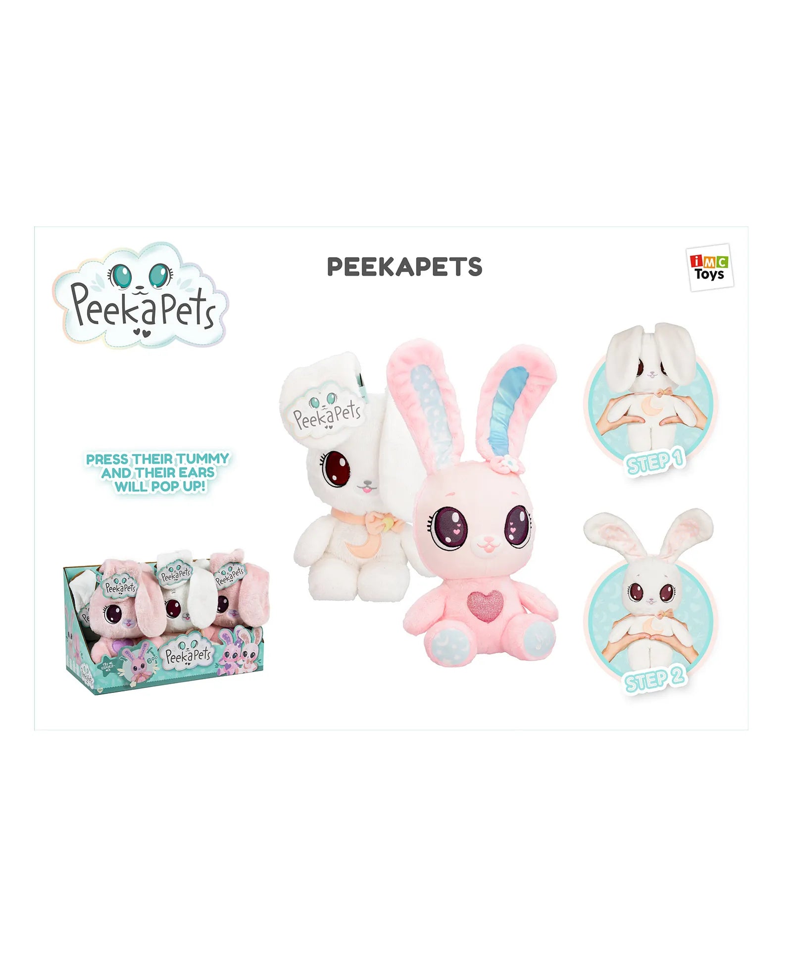 بيكابيتس لعبة الأرنب القطنية متنوع الالعاب القطنية Peekapets