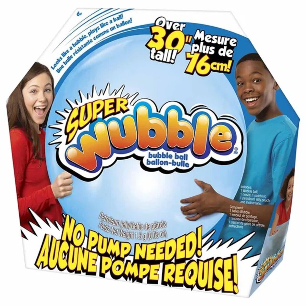 وابل بابل سوبر لون أزرق العاب الرياضه Wubble