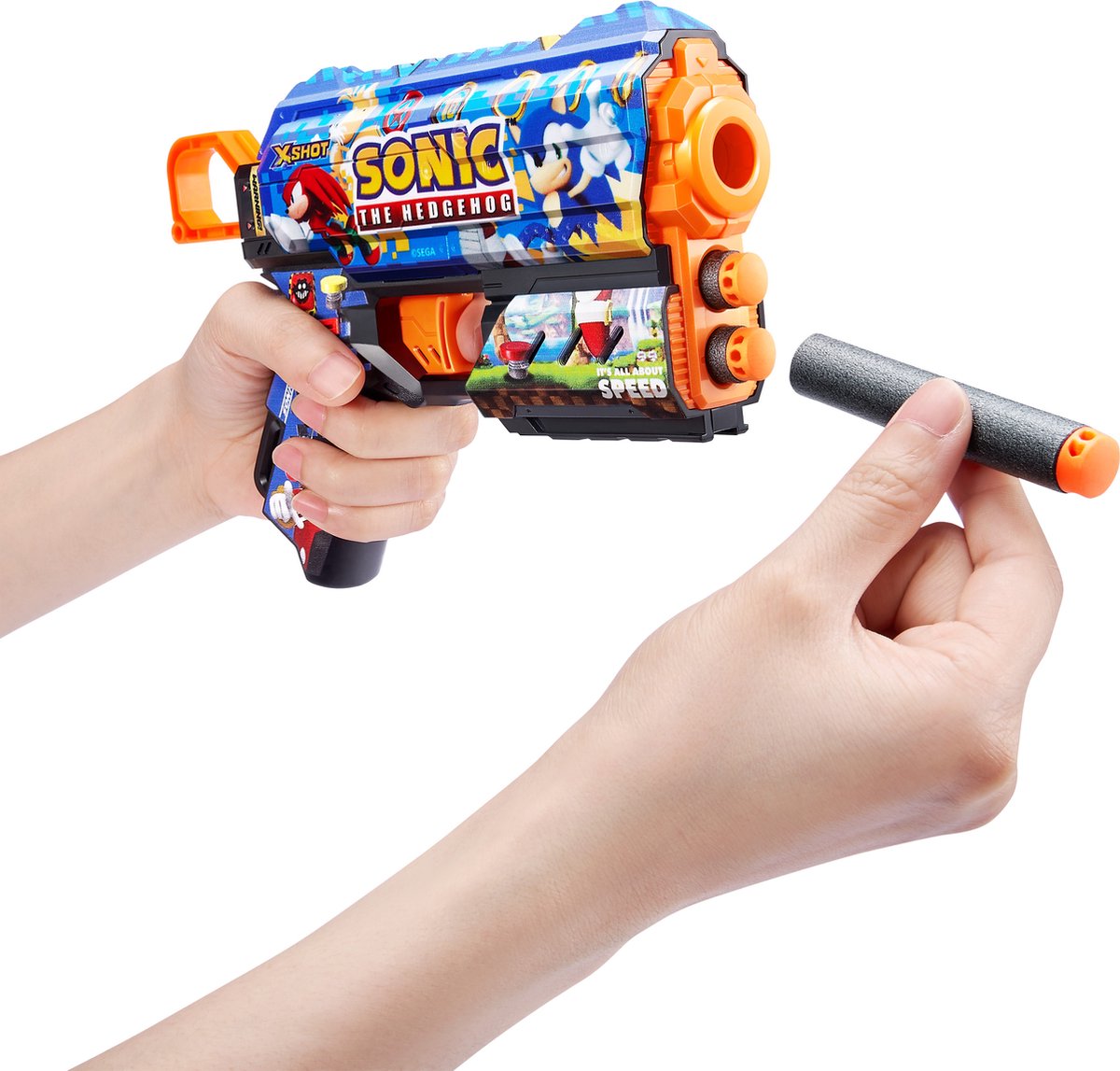 اكس شوت مسدس ميجا سونيك مسدسات مطاطية Zuru