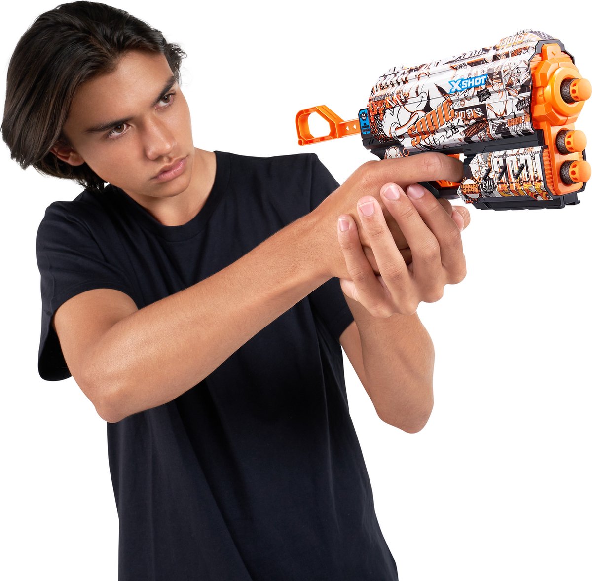 اكس شوت مسدس سكينز فلوكس سونيك مسدسات مطاطية Zuru