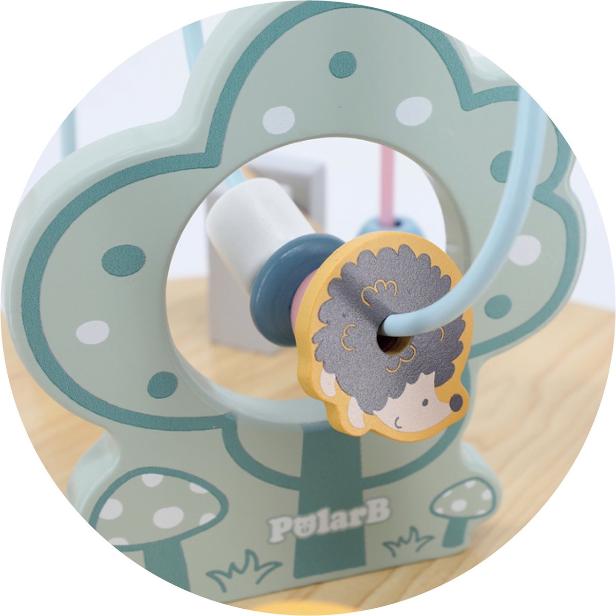 فيجا طاولة تعليمية خشبية مواليد تفاعلي VIGA