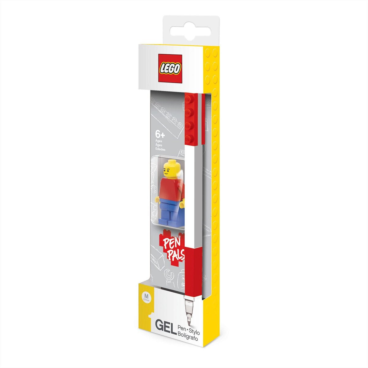 ليجو قلم جل أحمر مكعبات التركيب LEGO