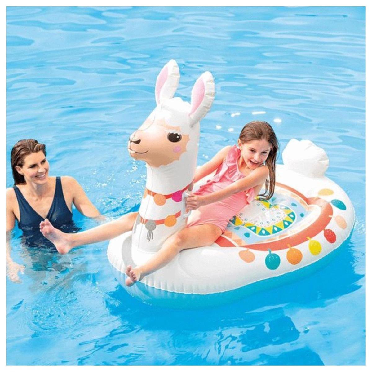 انتكس عوامة لاما قابلة للنفخ عوامات ومراتب Intex