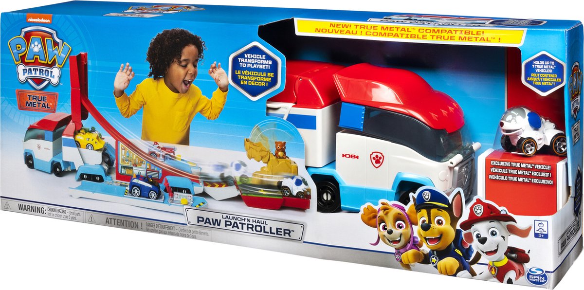 باو باترول شاحنة مركبات لانش ان هاول مركبات مع مسار Paw Patrol