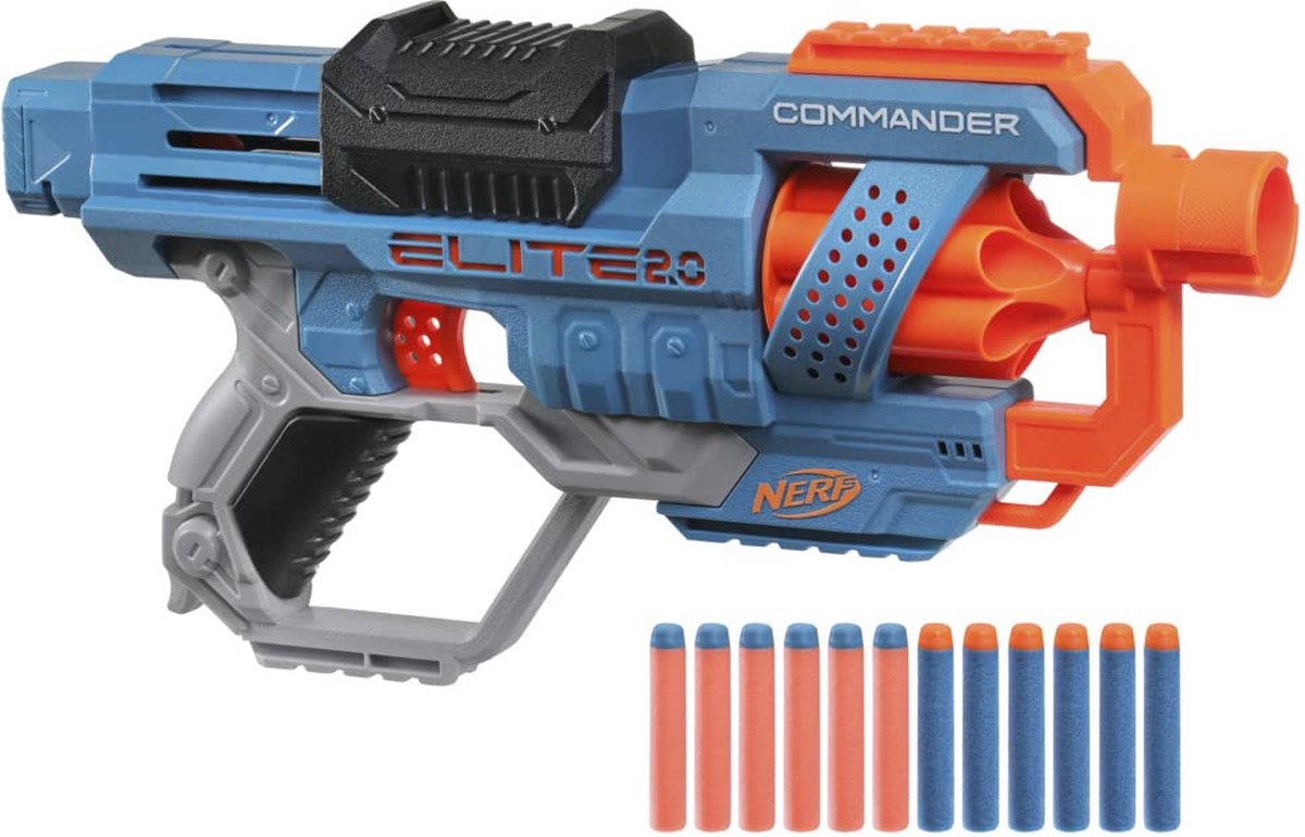 نيرف مسدس قاذف اليت 2.0 كوماندر مسدسات مطاطية Nerf