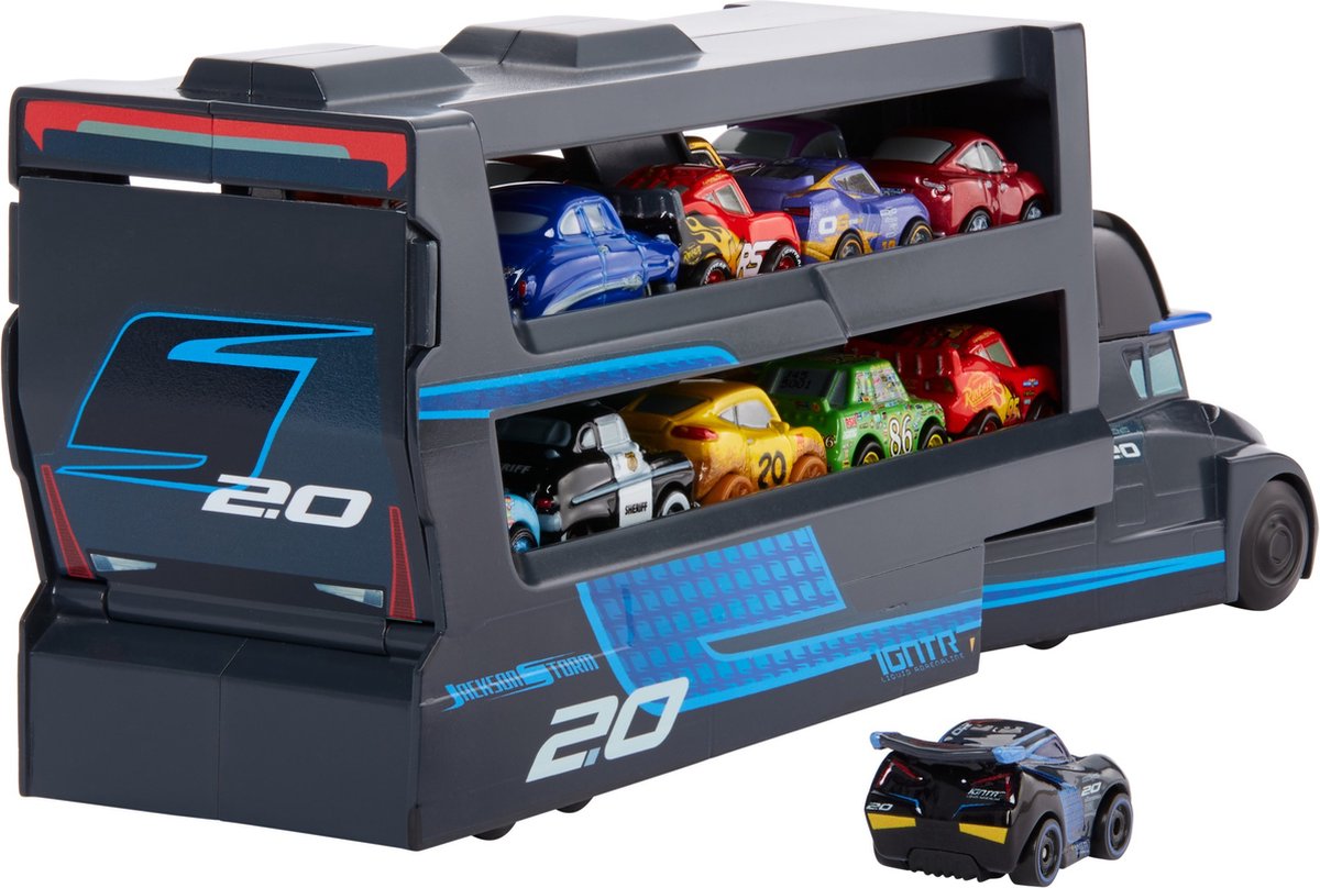 ديزني سيارات جيل بوفورت ميني ريسيرز ناقلة سيارات Disney