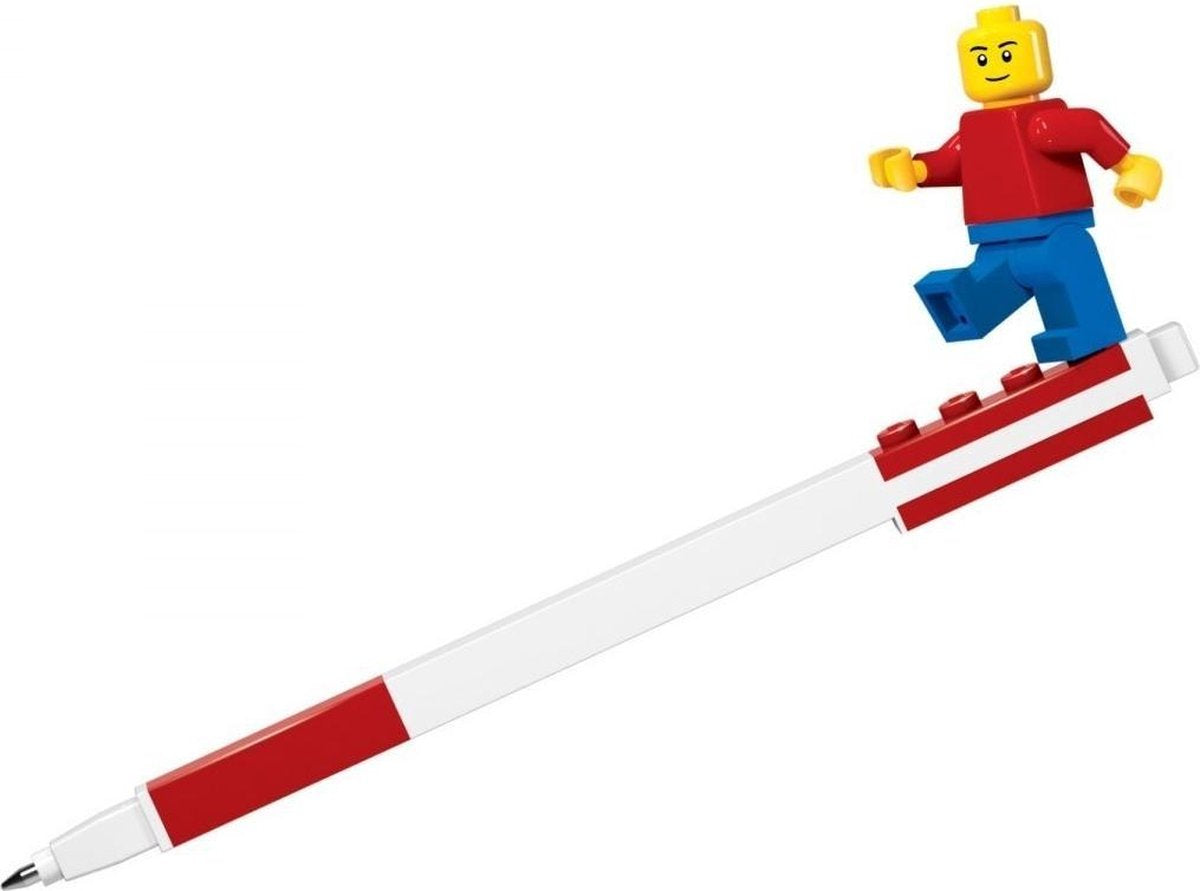 ليجو قلم جل أحمر مكعبات التركيب LEGO