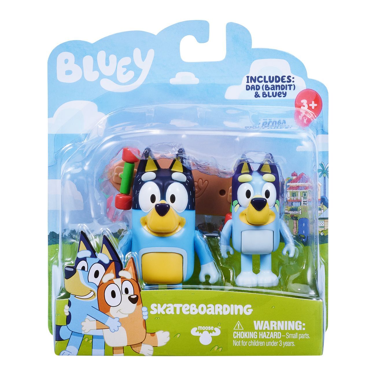 بلوي شخصيات تزلج بلوي قطعتين شخصيات كرتونية Bluey