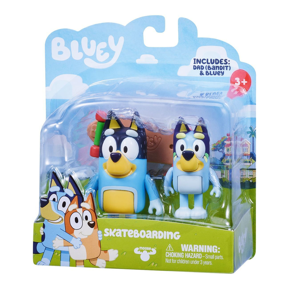 بلوي شخصيات تزلج بلوي قطعتين شخصيات كرتونية Bluey
