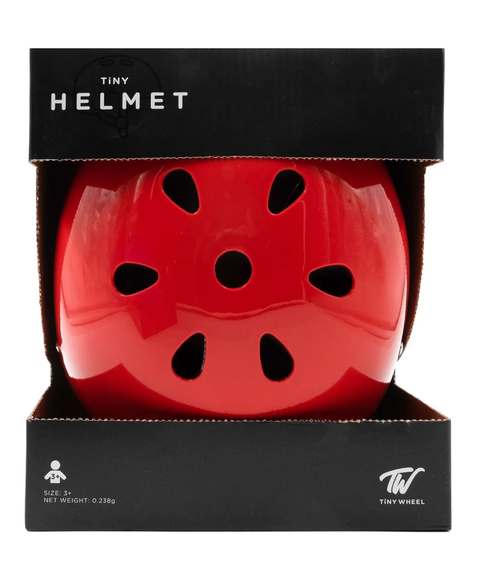 تايني ويل خوذة حماية الوان متنوعة RED اكسسوارات الدراجة Tiny Wheel