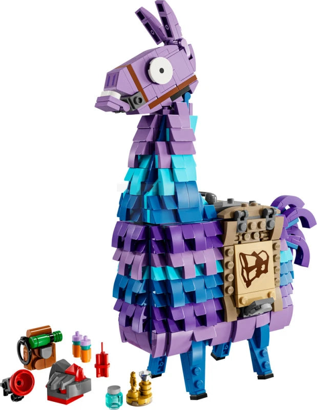 ليجو فورت نايت لاما الإمدادات مكعبات التركيب LEGO
