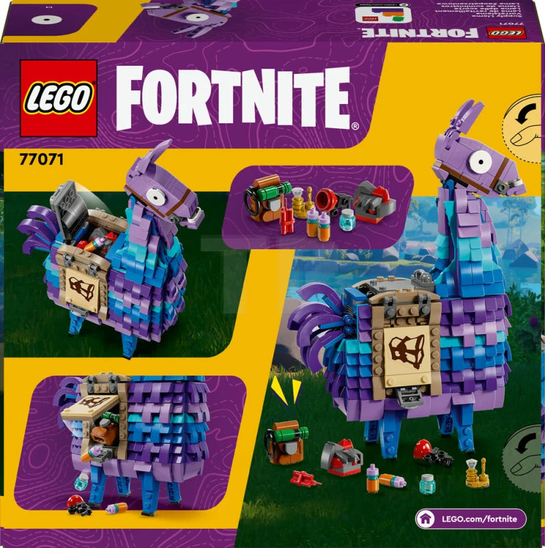 ليجو فورت نايت لاما الإمدادات مكعبات التركيب LEGO