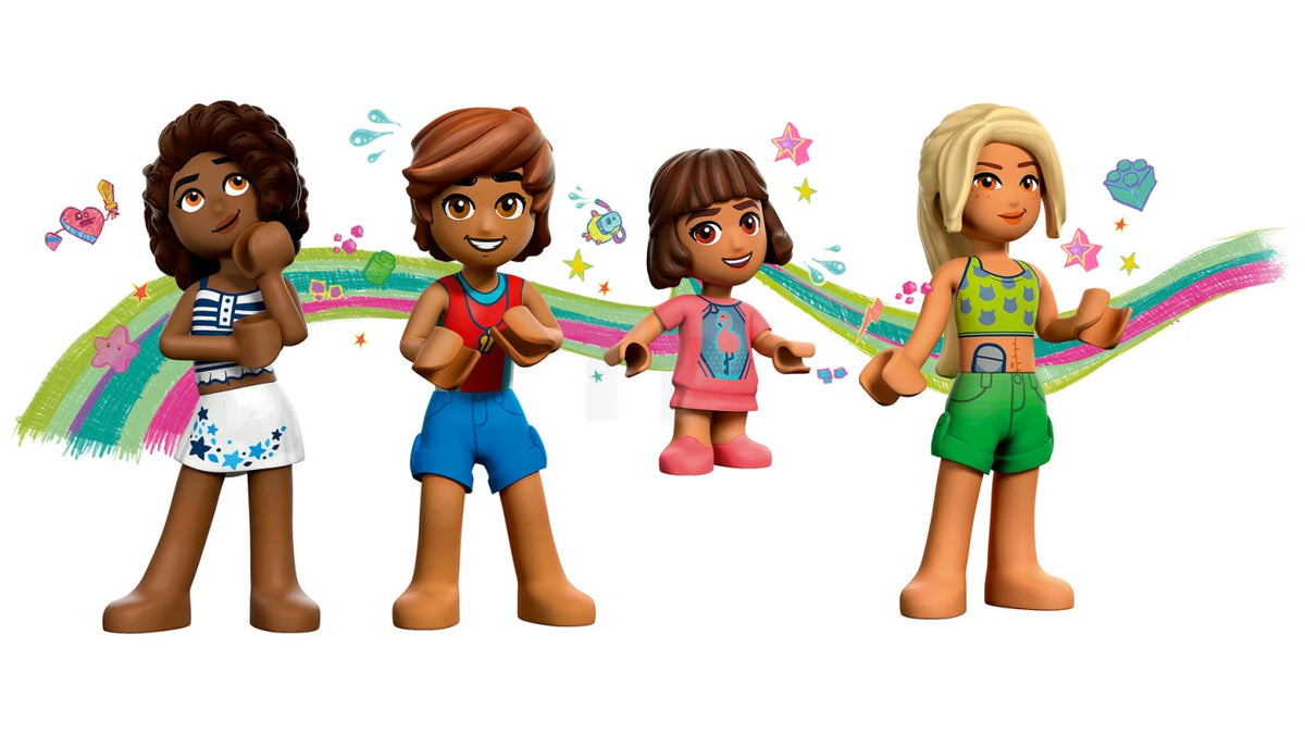ليجو مكعبات بناء الحديقة مائية مكعبات التركيب LEGO