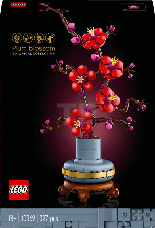ليجو مكعبات بناء زهرة البرقوق مكعبات التركيب LEGO