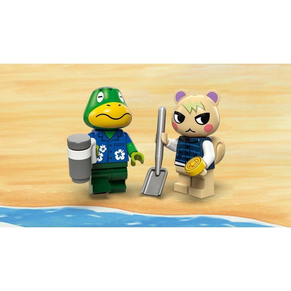 لبجو انيمال كروسينج لعبة مكعبات بناء كابنز ايلاند بوت تور مكعبات التركيب LEGO