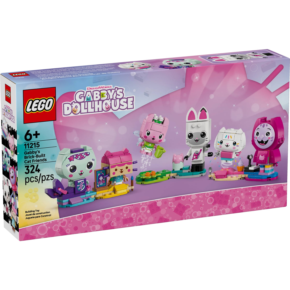 ليجو 11215 بيت الدمى غابي القطط المبنية مكعبات التركيب LEGO
